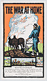 The war at home, Connecticut State Council of Defense American, Commercial color lithograph