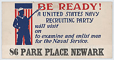 Be Ready!, Anonymous, American, 20th century American, Commercial color lithograph