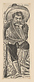 Emiliano Zapata, José Guadalupe Posada Mexican, Zincograph; proof