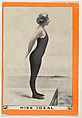 Miss Ideal, No. 14, Swimming and Strokes, from the Champion Women Swimmers series (T221), issued by Pan Handle Scrap, Pan Handle Scrap Company  American, Commercial color lithograph