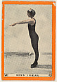 Miss Ideal, No. 17, On Being Rescued, from the Champion Women Swimmers series (T221), issued by Pan Handle Scrap, Pan Handle Scrap Company  American, Commercial color lithograph