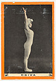 Odiva, No. 23, Dophin Dive, from the Champion Women Swimmers series (T221), issued by Pan Handle Scrap, Pan Handle Scrap Company  American, Commercial color lithograph