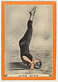 Miss Divo, No. 46, Artificial Respiration, from the Champion Women Swimmers series (T221), issued by Pan Handle Scrap, Pan Handle Scrap Company American, Commercial color lithograph