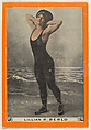 Lillian R. Berlo, No. 47, from the Champion Women Swimmers series (T221), issued by Pan Handle Scrap, Pan Handle Scrap Company American, Commercial color lithograph