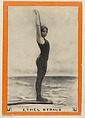 Ethel Straus, No. 52, The Soldier's Dive, from the Champion Women Swimmers series (T221), issued by Pan Handle Scrap, Pan Handle Scrap Company  American, Commercial color lithograph