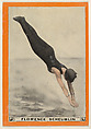 Florence Scheublin, No. 59, Deep Diving, from the Champion Women Swimmers series (T221), issued by Pan Handle Scrap, Pan Handle Scrap Company American, Commercial color lithograph