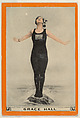 Grace Hall, No. 73, Aids in Learning to Swim, from the Champion Women Swimmers series (T221), issued by Pan Handle Scrap, Pan Handle Scrap Company  American, Commercial color lithograph