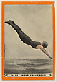 Hazel Bess Laugenour, No. 76, Dont's for Swimmers, from the Champion Women Swimmers series (T221), issued by Pan Handle Scrap, Pan Handle Scrap Company  American, Commercial color lithograph