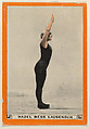 Hazel Bess Laugenour, No. 79, Back Dive, from the Champion Women Swimmers series (T221), issued by Pan Handle Scrap, Pan Handle Scrap Company  American, Commercial color lithograph