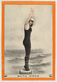 Ruth Wood, No. 81, What to Do When the Ice Breaks, from the Champion Women Swimmers series (T221), issued by Pan Handle Scrap, Pan Handle Scrap Company  American, Commercial color lithograph