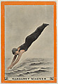 Margaret Wagner, No. 93, Methods of Rescue, from the Champion Women Swimmers series (T221), issued by Pan Handle Scrap, Pan Handle Scrap Company  American, Commercial color lithograph