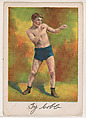 Ty Cobb, Bantam Weight, from the Prize Fighter series (T225-102), issued in cigarettes distributed by The Khedivial Company and The Surbrug Company, The Khedivial Company, Commercial color lithograph