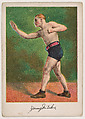 Young Nitchie, Light Weight, from the Prize Fighter series (T225-102), issued in cigarettes distributed by The Khedivial Company and The Surbrug Company, The Khedivial Company, Commercial color lithograph