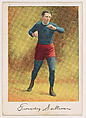 Tommy Sullivan, Middle Weight, from the Prize Fighter series (T225-102), issued in cigarettes distributed by The Khedivial Company and The Surbrug Company, The Khedivial Company, Commercial color lithograph