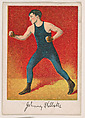 Johnny Willetts, Light Weight, from the Prize Fighter series (T225-102), issued in cigarettes distributed by The Khedivial Company and The Surbrug Company, The Khedivial Company, Commercial color lithograph