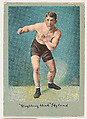 Dick Hyland, from the Prize Fighter series (T225-101), issued in cigarettes distributed by The Khedivial Company and The Surbrug Company, The Khedivial Company, Commercial color lithograph