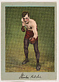Stanley Ketchell, from the Prize Fighter series (T225-101), issued in cigarettes distributed by The Khedivial Company and The Surbrug Company, The Khedivial Company, Commercial color lithograph