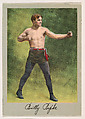 Billy Papke, from the Prize Fighter series (T225-101), issued in cigarettes distributed by The Khedivial Company and The Surbrug Company, The Khedivial Company, Commercial color lithograph