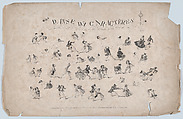 Danse de Caractères, Mssrs. Fores British, Etching