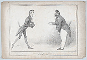 Tweedledum and Tweedledee, or, The Schoolmaster [i]s abroad!, John Doyle  Irish, Lithograph