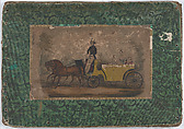 Portfolio Cover for a Collection of Caricatures and Satires, Anonymous, British, 19th century  British, Paper-covered boards, decorated with a lithograph