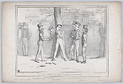 A Row in the Play-Ground, John Doyle  Irish, Lithograph