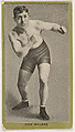 Dick Hyland, from the Pugilistic Subjects series (T226), issued by Red Sun Cigarettes, Red Sun Cigarettes  American, Commercial color lithograph