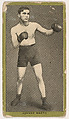 Johnny Marto, from the Pugilistic Subjects series (T226), issued by Red Sun Cigarettes, Red Sun Cigarettes  American, Commercial color lithograph