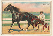 Uhlan, from the Series of Champions (T227), Honest Long Cut Tobacco  American, Commercial color lithograph
