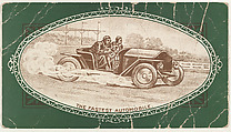 The Fastest Automobile,  from Speed Champions series (T228), issued by Mendel's Cigarros and DePew Cigarros, Mendel & Company, Commercial color lithograph