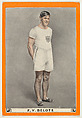F. V. BELOTE, from for the World's Champion Athletes series (T230), Pan Handle Scrap Company  American, Commercial color lithograph