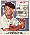 Larry Doby, from the Red Man All-Star Team series (T232), issued by Red Man Chewing Tobacco, Red Man Chewing Tobacco  American, Commercial color lithograph
