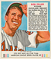 Bob Feller, from the Red Man All-Star Team series (T232), issued by Red Man Chewing Tobacco, Red Man Chewing Tobacco  American, Commercial color lithograph
