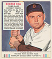 George Kell, from the Red Man All-Star Team series (T232), issued by Red Man Chewing Tobacco, Red Man Chewing Tobacco  American, Commercial color lithograph