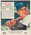 Hank Bauer, from the Red Man All-Star Team series (T233), issued by Red Man Chewing Tobacco, Red Man Chewing Tobacco American, Commercial color lithograph