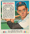 Dom Di Maggio, from the Red Man All-Star Team series (T233), issued by Red Man Chewing Tobacco, Red Man Chewing Tobacco American, Commercial color lithograph