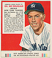 Gil McDougald, from the Red Man All-Star Team series (T233), issued by Red Man Chewing Tobacco, Red Man Chewing Tobacco American, Commercial color lithograph