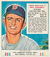 Mel Parnell, from the Red Man All-Star Team series (T233), issued by Red Man Chewing Tobacco, Red Man Chewing Tobacco American, Commercial color lithograph