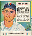 Mel Parnell, from the Major League All Stars series (T234), issued by Red Man Chewing Tobacco, Red Man Chewing Tobacco American, Commercial color lithograph