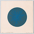 Bottom (trial proof, aqua on brown), Henry Pearson American, Etching