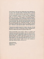 Untitled (Henry Pearson), Henry Pearson (American, Kinston, North Carolina 1914–2006 New York), Portfolio of eight screenprints with a text by James Rosenquist