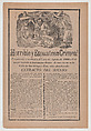 Broadsheet relating to the horrible discovery of a woman beaten to death in a cave in the town of Guadalupe and an abandoned child, José Guadalupe Posada  Mexican, Zincograph and letterpress on tan paper