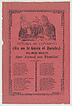 Broadsheet relating to the rabbit that does not like hay but only chocolate, a corrido (ballad) in the bottom section, José Guadalupe Posada  Mexican, Photo-relief and letterpress on pink paper