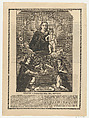 Broadsheet relating to Our Lady of Refuge with prayer, Anonymous, Photorelief and letterpress