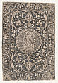 Christ as a child, seated, right hand raised in gesture of blessing, surrounded by elaborate ornament, Anonymous, Italian, 15th to 16th century  Italian, Woodcut