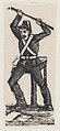 Federal soldier, José Guadalupe Posada  Mexican, Type-metal engraving