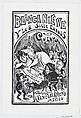 Snow White and the Seven Dwarfs, José Guadalupe Posada Mexican, Type-metal engraving