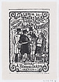 An old female vendor talking to a group of gentlemen, illustration for 'Los Cendarmes,' edited by Antonio Vanegas Arroyo, José Guadalupe Posada  Mexican, Type-metal engraving