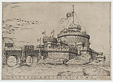 Castello San Angelo, Anonymous, Engraving