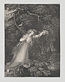 Ophelia (Shakespeare, Hamlet, Act 4, Scene 7), Charles Heath, the elder British, Etching and engraving